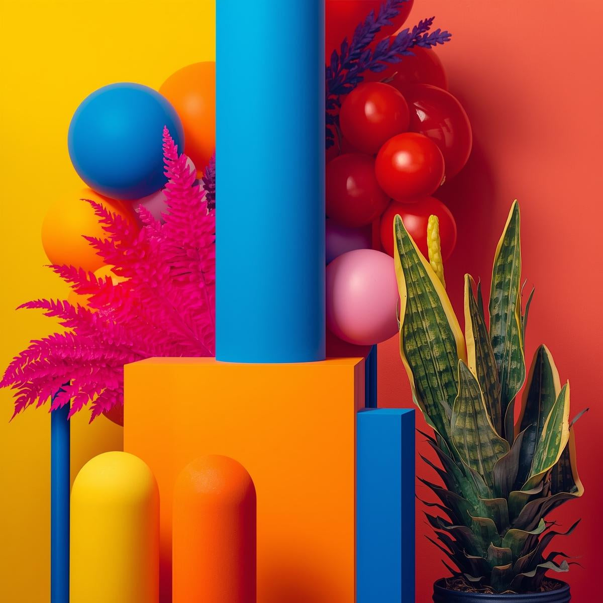 Color themes that pop: classy, minimal gaming–creative setup