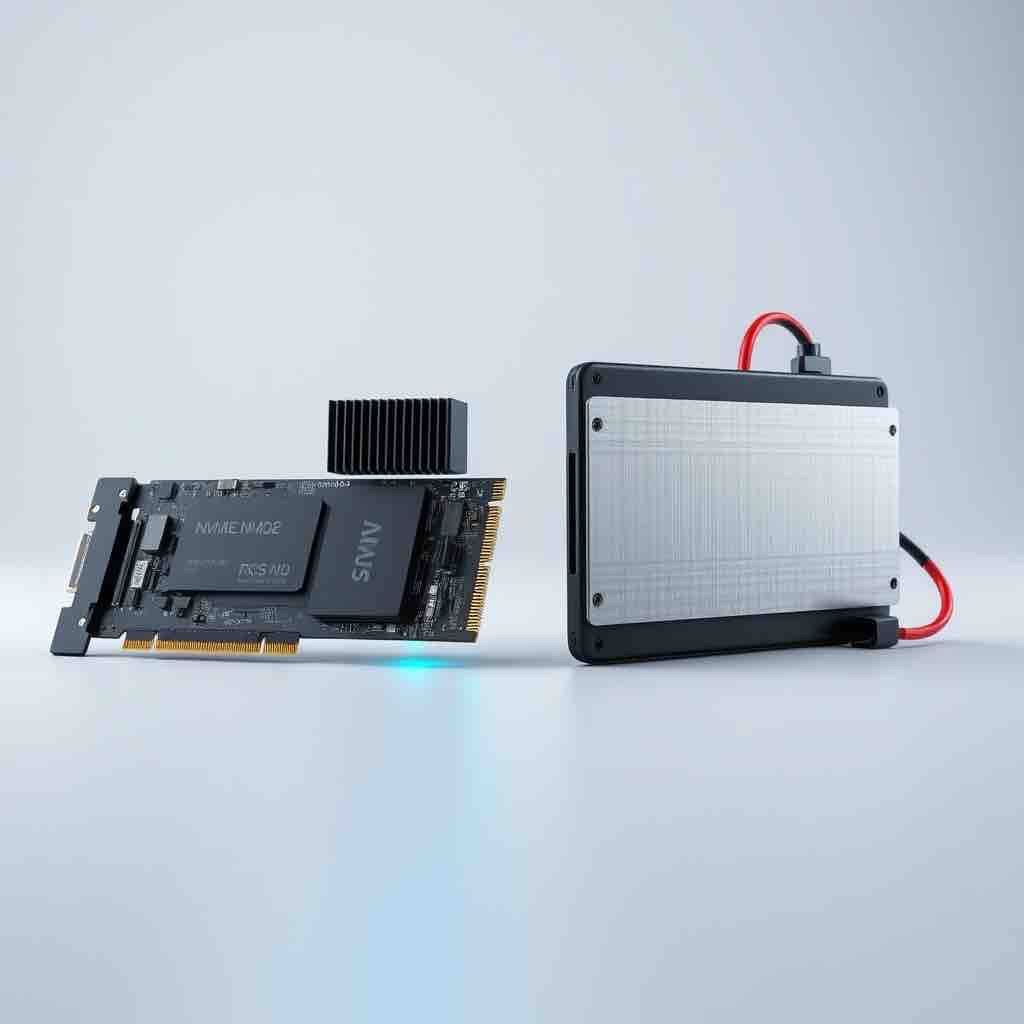 Storage that flies: NVMe vs. SATA SSDs for massive projects and fast load times